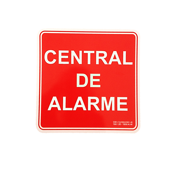 Placa central de alarme